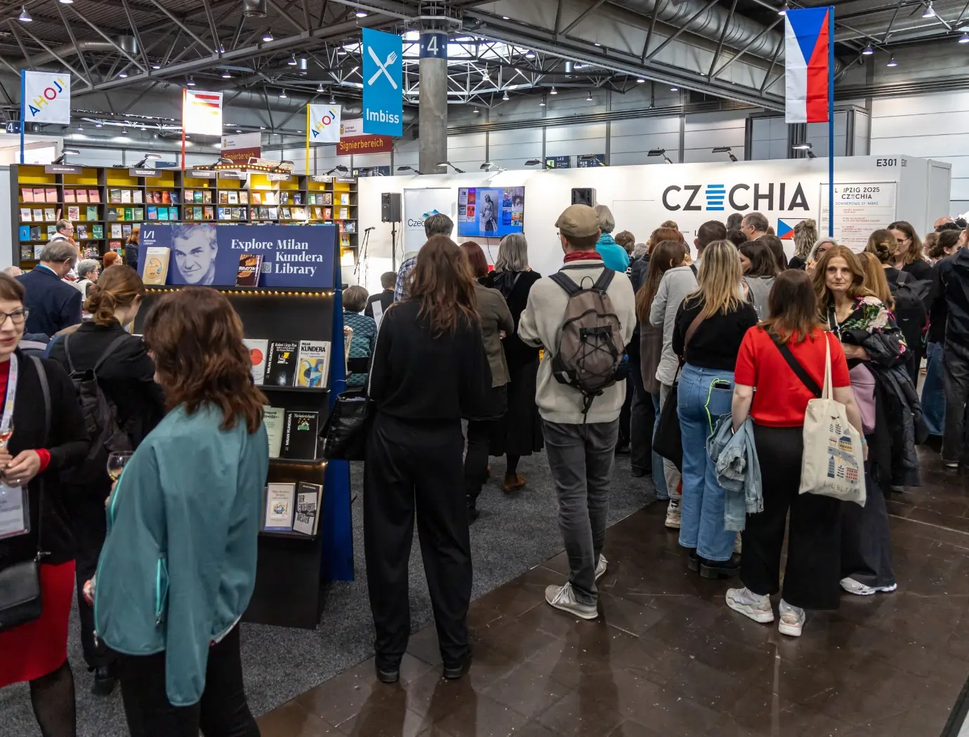 Český stánek na Lipském knižním veletrhu 2025