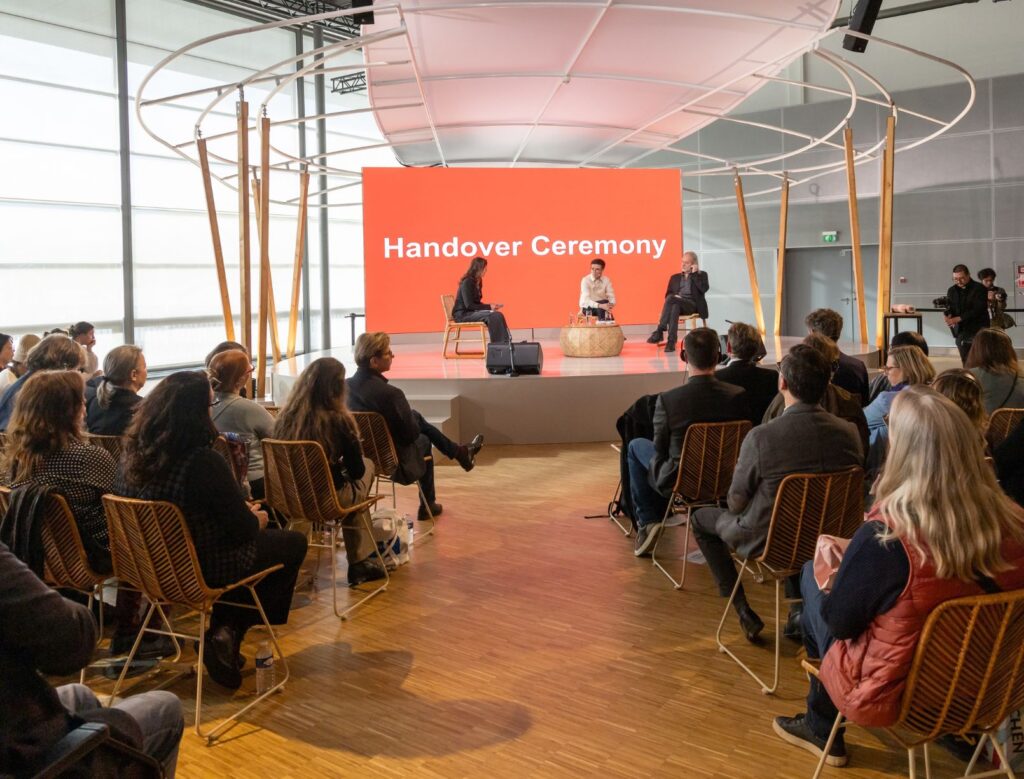 Frankfurtský knižní veletrh 2025, předání GastRolle, foto: Pavel Němec