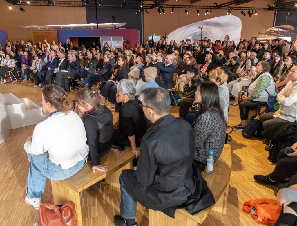 Frankfurtský knižní veletrh 2025, předání GastRolle, foto: Pavel Němec