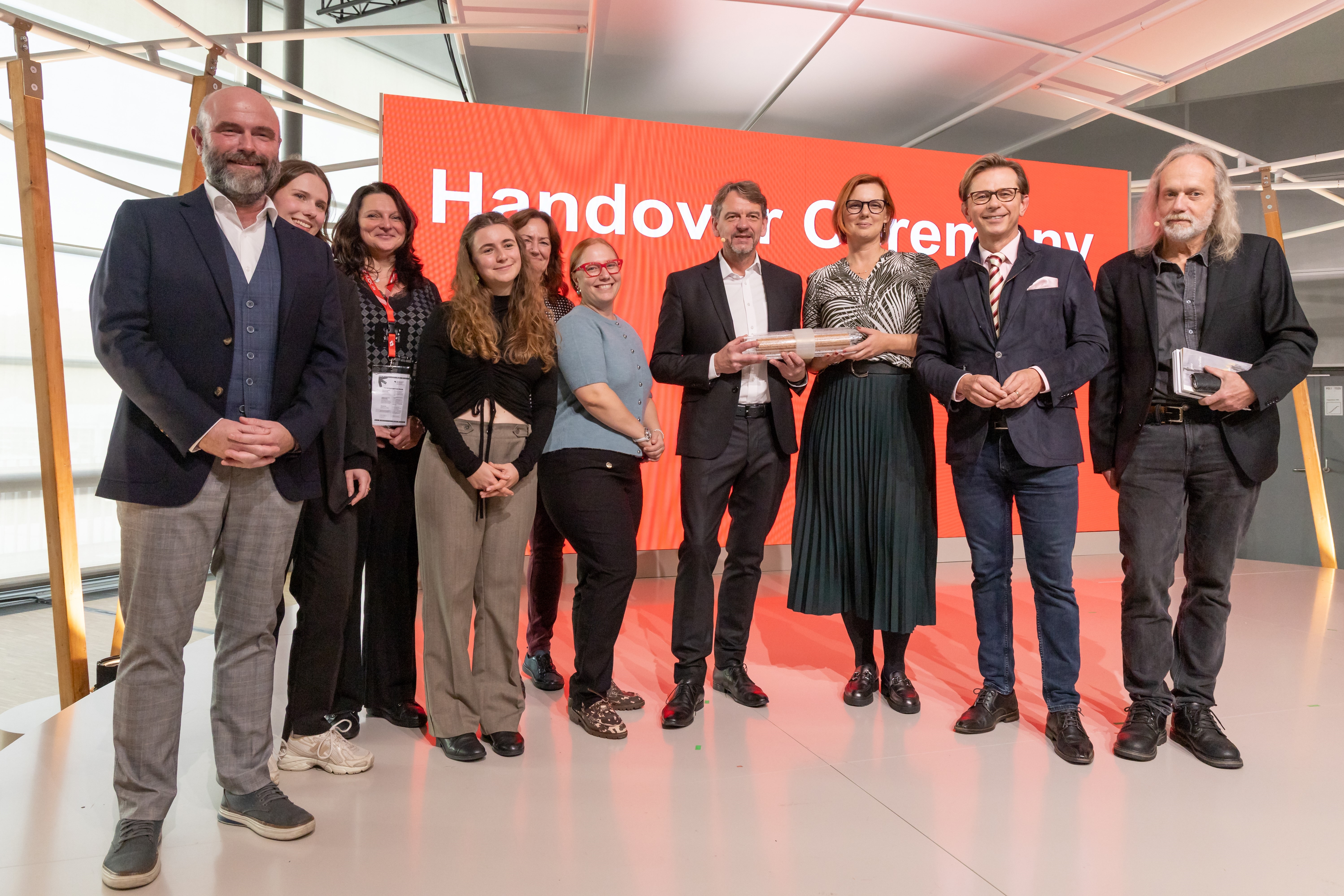 Frankfurtský knižní veletrh 2025, předání GastRolle, foto: Pavel Němec