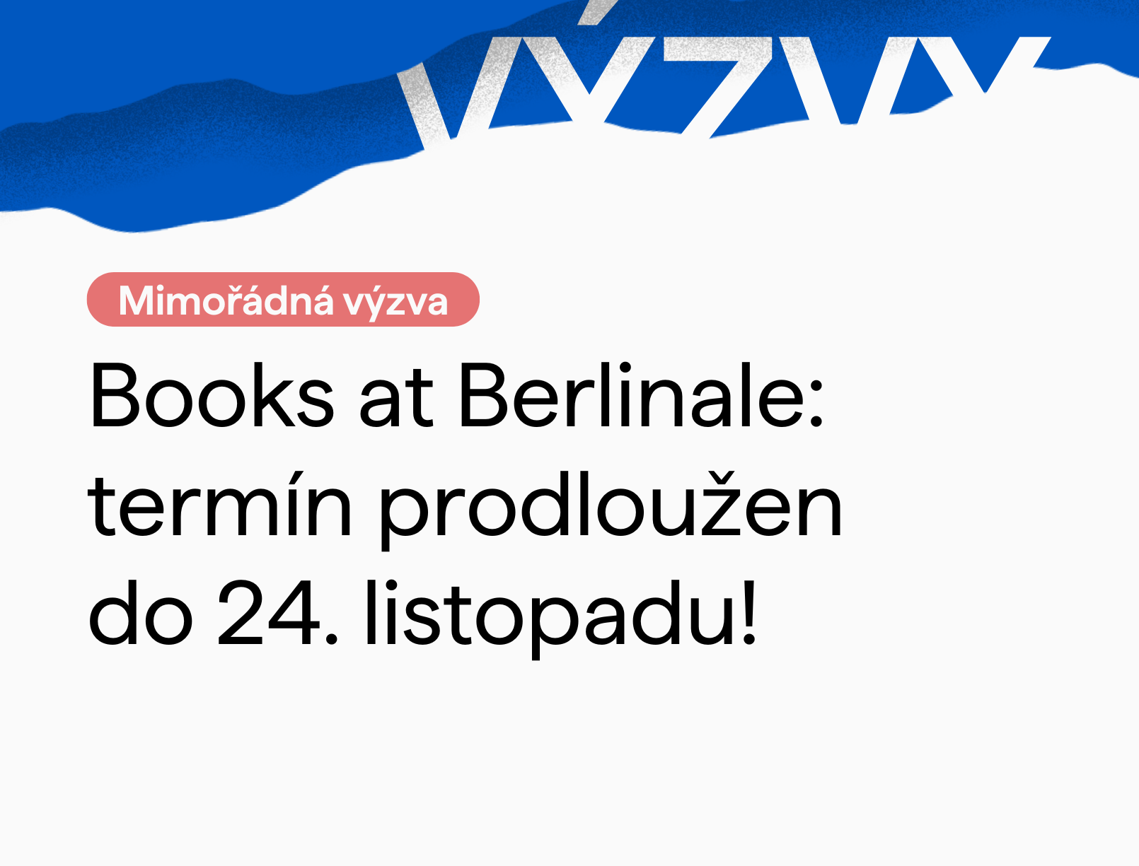 Books at Berlinale výzva
