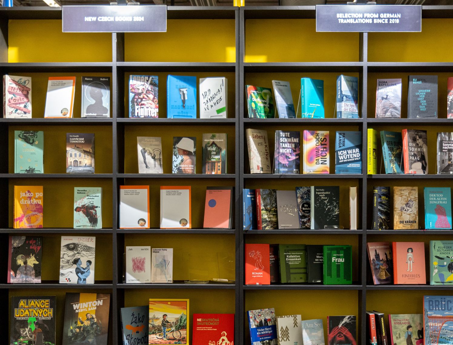 Bücher auf der Frankfurter Buchmesse 2025