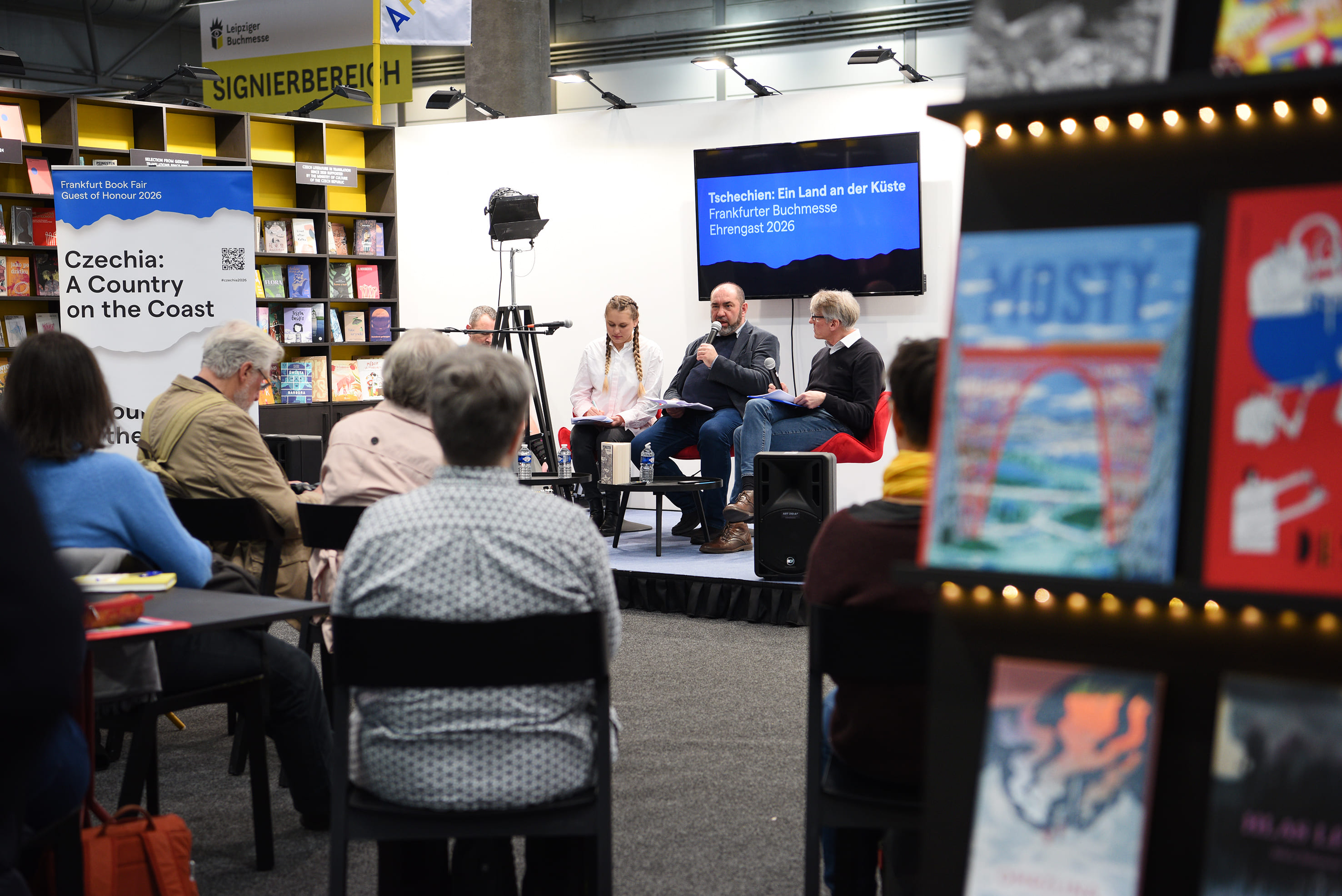 Lipský knižní veletrh, den druhý, foto: Sabine Felber