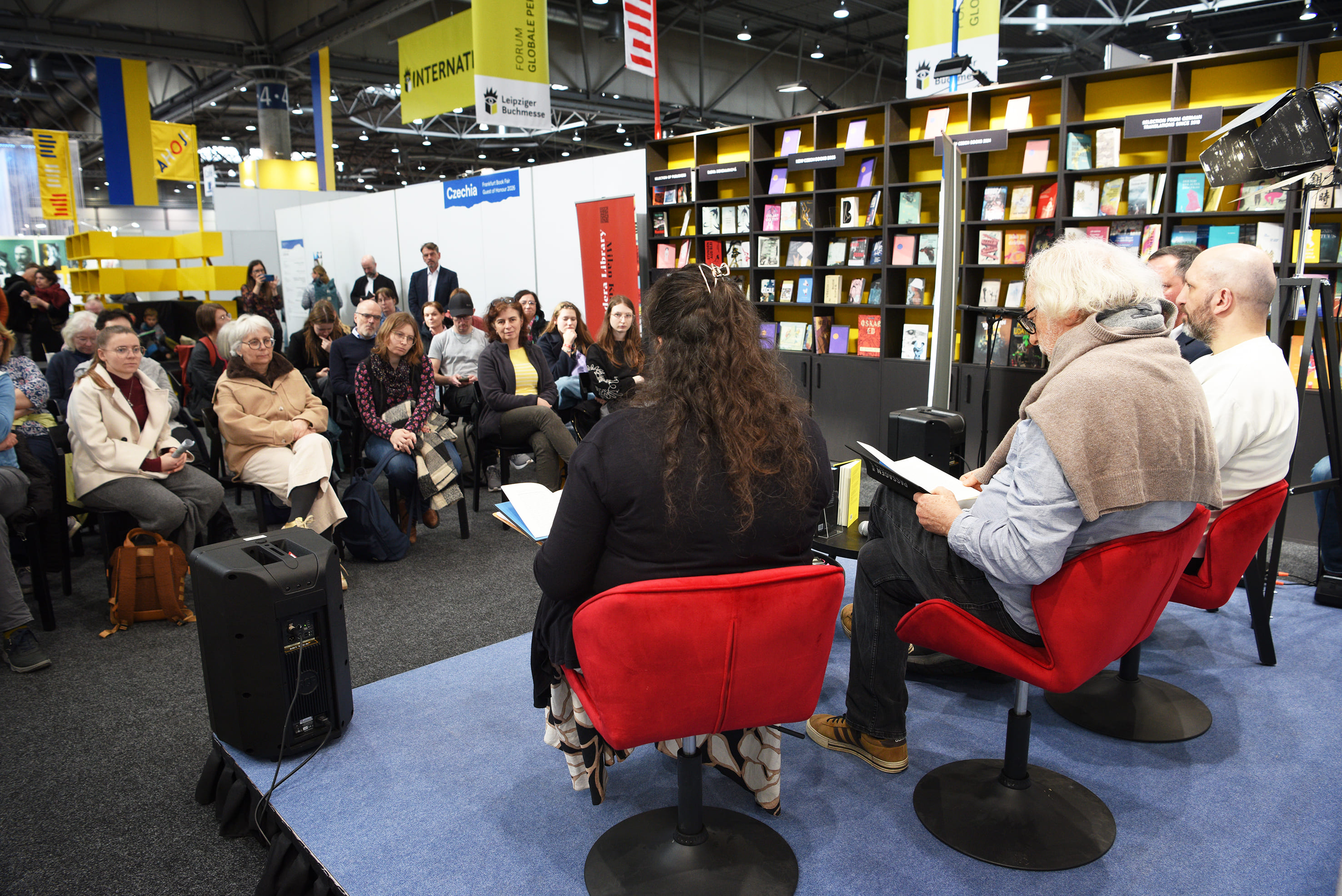 Lipský knižní veletrh, den třetí, foto: Sabine Felber