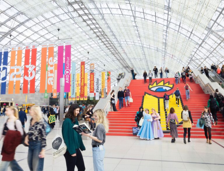 Leipziger Buchmesse, foto: Niclas Schmidt